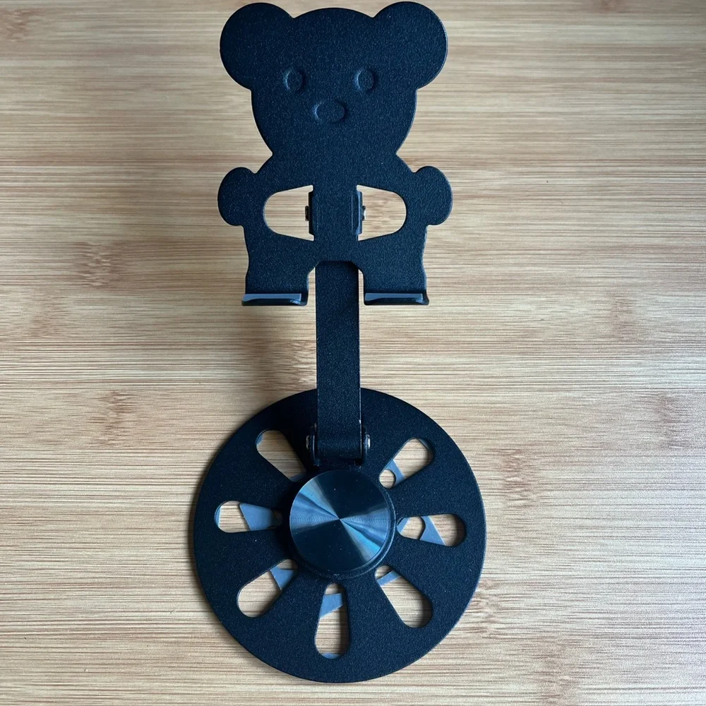 Black Bear Phone Stand multifunctional desktop metal bracket - adjustable